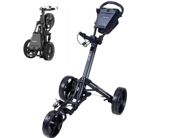 FastFold FastFold Tri-Go Carro de golf - Negro