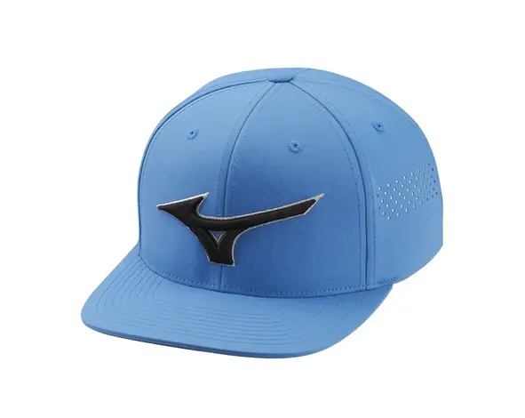 Mizuno Mizuno Tour Flat Snapback Gorra de golf - Azul