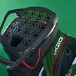 Ogio OGIO All Elements Silencer Waterproof Bolsa de golf carro 2026 - Verde Rojo Blanco