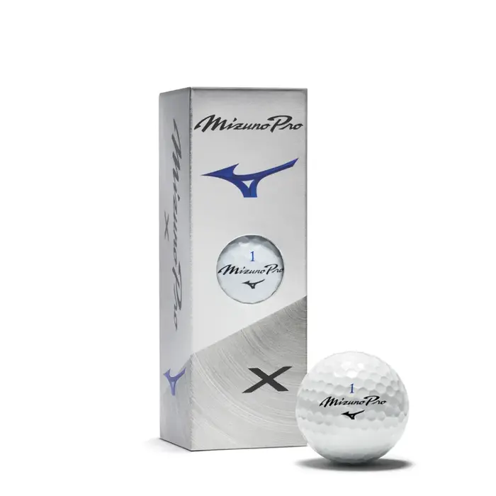 Mizuno Mizuno Pro X Pelotas de Golf 2026 - Blanco - 12 Unidades