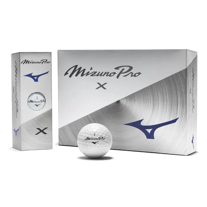 Mizuno Mizuno Pro X Golf Balls 2026 - White - 12-Pack