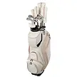 Wilson Wilson Aurora Set de golf para mujer de 17 piezas 2026 | Bolsa de golf carro (grafito)