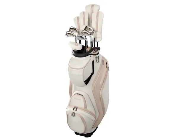 Wilson Wilson Aurora Set de golf para mujer de 17 piezas 2026 | Bolsa de golf carro (grafito)