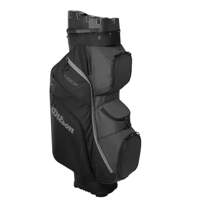 Wilson Wilson i-Lock IV Bolsa de golf carro 2025 - Negro Gris