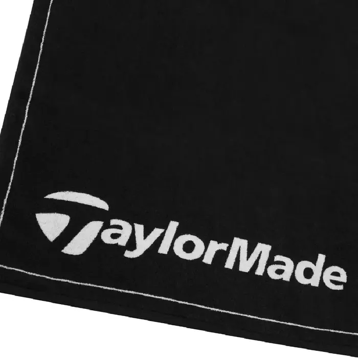TaylorMade Taylormade Toalla de Golf Tour - Negra