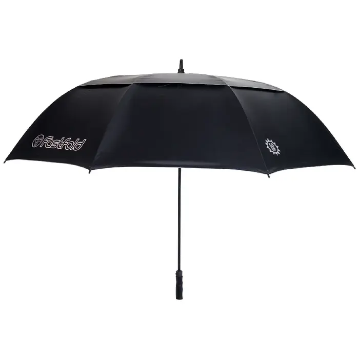 FastFold FastFold Double Canopy Paraguas de Golf de Alta Gama - Negro Gris