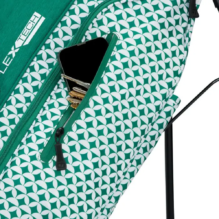 TaylorMade TaylorMade Flextech Bolsa de golf trípode 2026 - Heritage Icon Verde