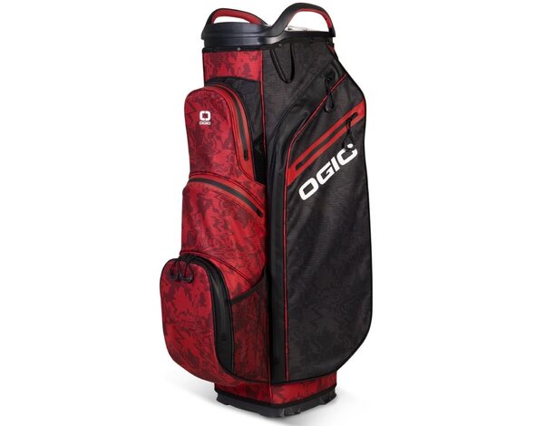 Ogio OGIO All Elements Silencer Waterproof Bolsa de golf carro 2026 - Rojo Negro
