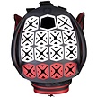 Ogio OGIO All Elements Silencer Waterproof Bolsa de golf carro 2026 - Rojo Negro