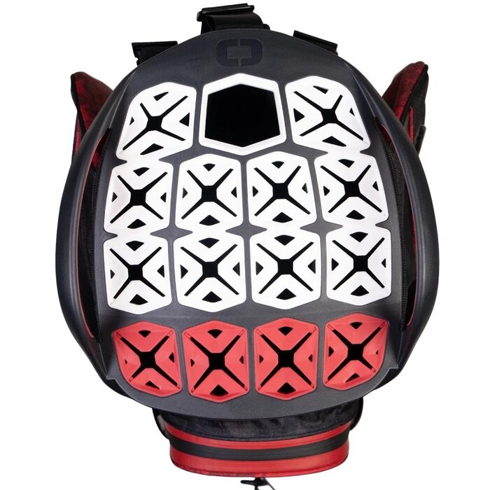 Ogio OGIO All Elements Silencer Waterproof Bolsa de golf carro 2026 - Rojo Negro