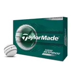 TaylorMade Tour Response Stripe Bolas de Golf 2026 - Blanco - 12 Unidades