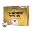 Callaway Callaway Chrome Tour TruTrack Bolas de golf 2026 - Blanco - 12 Unidades