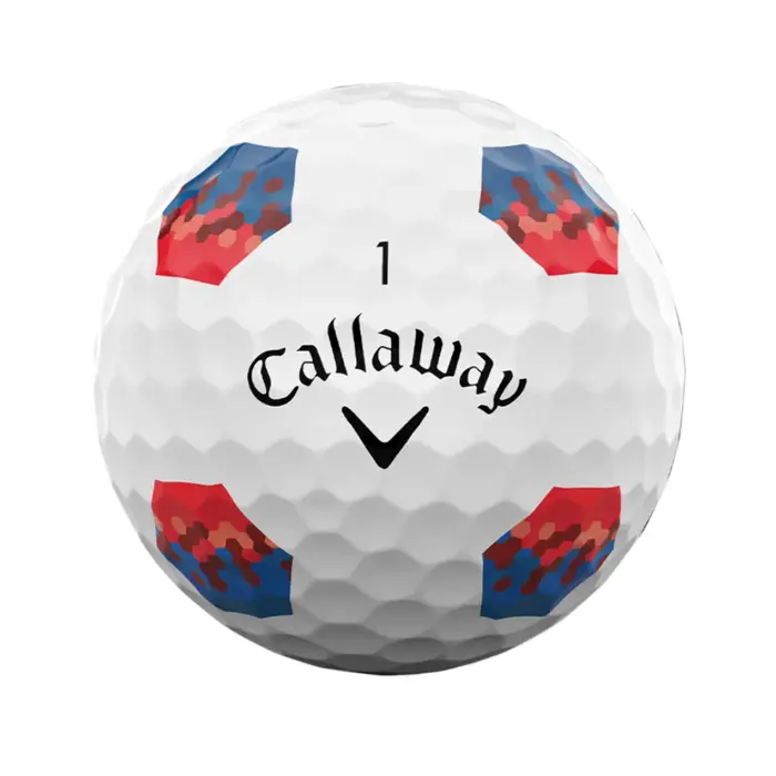 Callaway Callaway Chrome Tour TruTrack Bolas de golf 2026 - Blanco - 12 Unidades