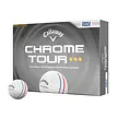 Callaway Callaway Chrome Tour Triple Diamond Triple Track Golf Balls 2026 - White - 12-Pack
