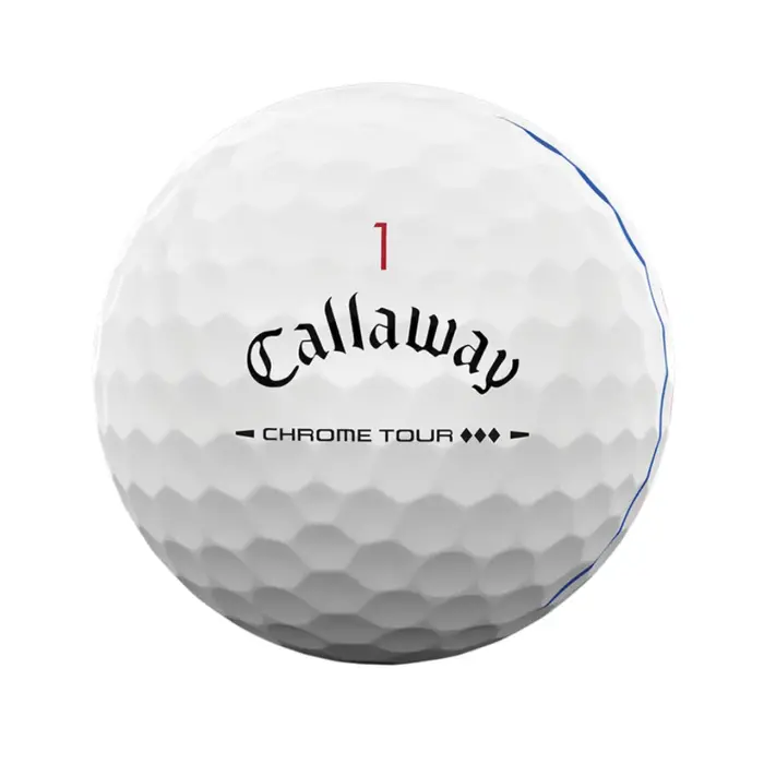 Callaway Callaway Chrome Tour Triple Diamond Triple Track Golf Balls 2026 - White - 12-Pack