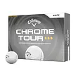 Callaway Bolas de golf Callaway Chrome Tour Triple Diamond 2026 - Blancas - 12 Unidades