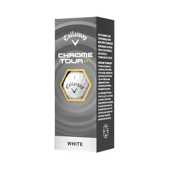 Callaway Callaway Chrome Tour Triple Diamond Golf Balls 2026 - White - 12-Pack