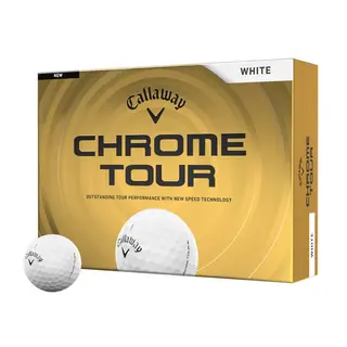 Callaway Callaway Chrome Tour Pelotas de Golf 2026 - Blanco - 12 Unidades