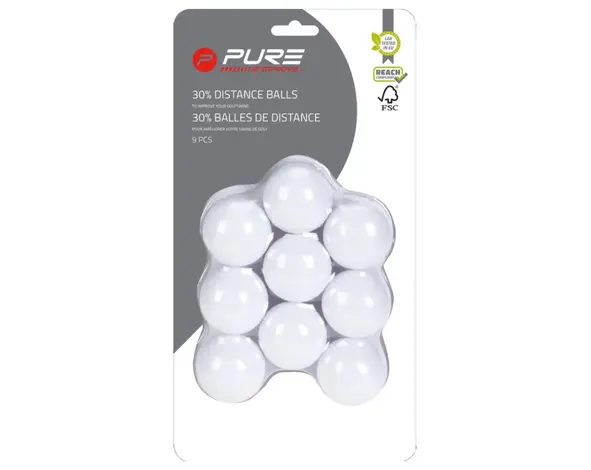 Pure 2 Improve Pure 2 Improve Bolas de golf 30% Distancia - 9 Unidades