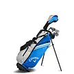 Callaway Callaway XJ2 Azul Blanco Juego de Golf Junior de 10 Piezas 2026 | Bolsa de golf trípode (Unisex 6-9 Años) - ZURDOS