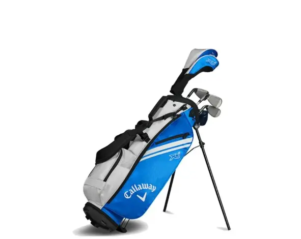 Callaway Callaway XJ2 Azul Blanco Juego de Golf Junior de 10 Piezas 2026 | Bolsa de golf trípode (Unisex 6-9 Años) - ZURDOS