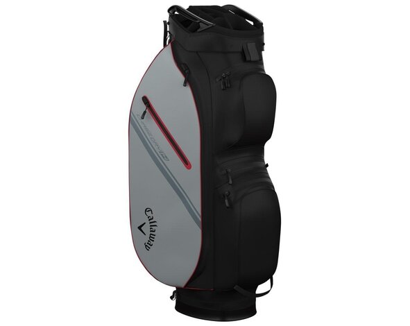 Callaway Callaway Chase 14 Dry Waterproof bolsa de golf carro 2026 - Negro Gris Rojo