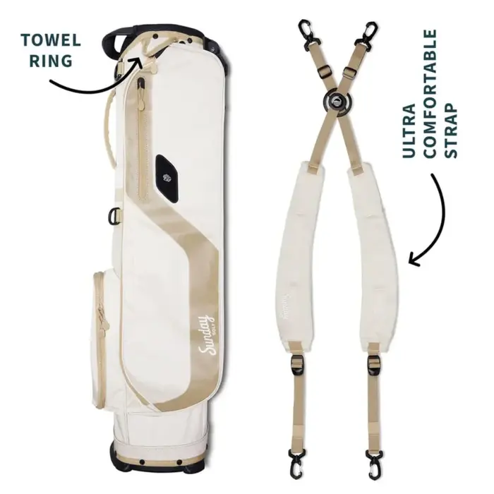 Sunday Golf Sunday Golf El Camino Stand Bag - Toasted Almond