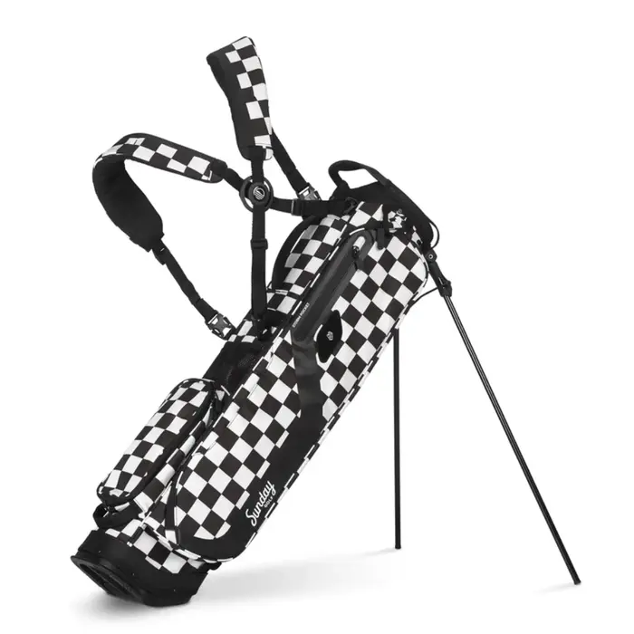 Sunday Golf Sunday Golf El Camino Stand Bag - Black Checker
