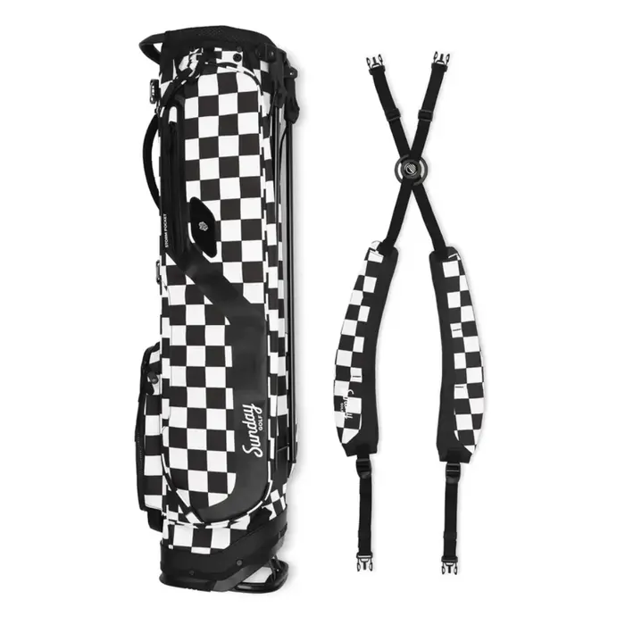 Sunday Golf Sunday Golf El Camino Stand Bag - Black Checker