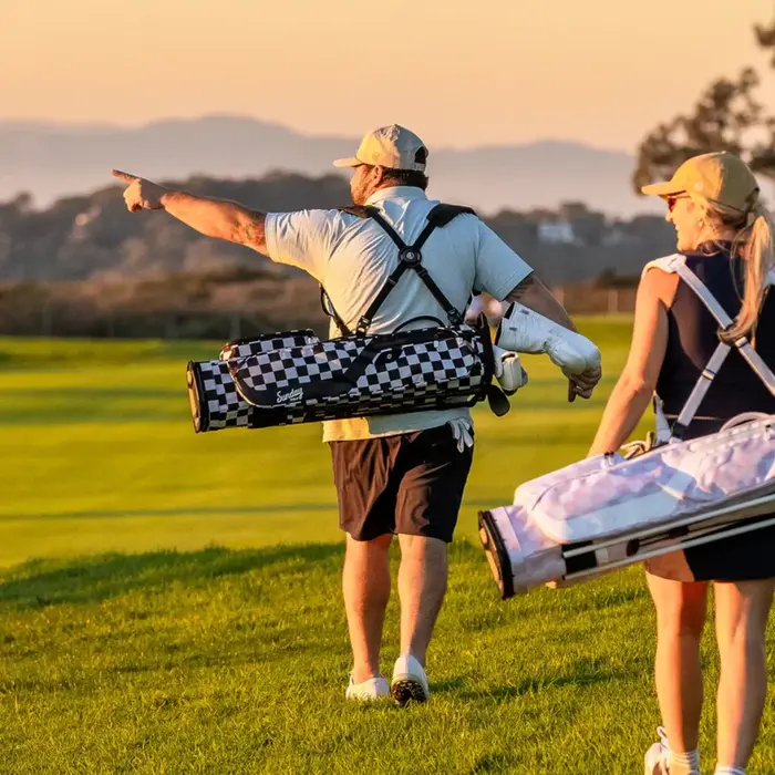 Sunday Golf Sunday Golf El Camino Stand Bag - Black Checker