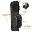 Sunday Golf Sunday Golf Ryder Stand Bag - Black Matte