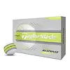 TaylorMade Tour Response Stripe Bolas de golf 2026 - Amarillo - 12 Unidades