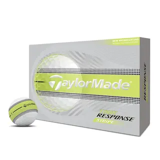 TaylorMade TaylorMade Tour Response Stripe Bolas de golf 2026 - Amarillo - 12 Unidades