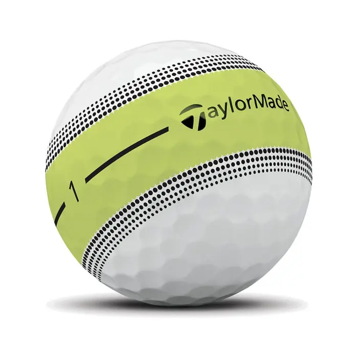 TaylorMade TaylorMade Tour Response Stripe Golf Balls 2026 - Yellow - 12 Pack