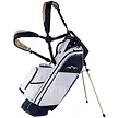 Sun Mountain Sun Mountain E4.5 VLO H2NO Waterproof Bolsa de golf trípode híbrida - Azul Oro Blanco