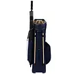 Sun Mountain Sun Mountain E4.5 VLO H2NO Waterproof Bolsa de golf trípode híbrida - Azul Oro Blanco