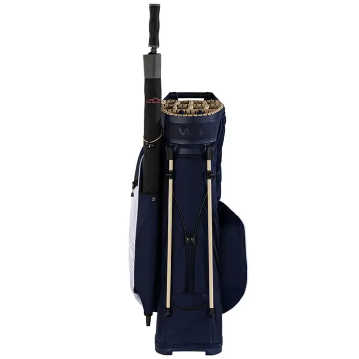 Sun Mountain Sun Mountain E4.5 VLO H2NO Waterproof Bolsa de golf trípode híbrida - Azul Oro Blanco