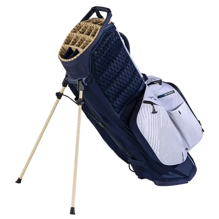 Sun Mountain Sun Mountain E4.5 VLO H2NO Waterproof Bolsa de golf trípode híbrida - Azul Oro Blanco