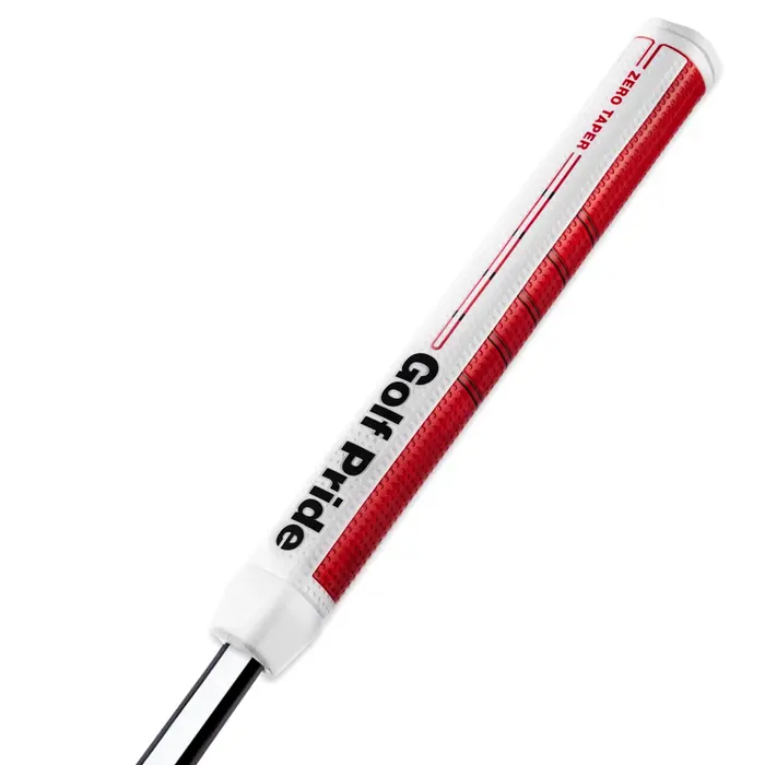 GolfPride GolfPride Zero Taper Medium Putter Grip 58R - Rojo Blanco