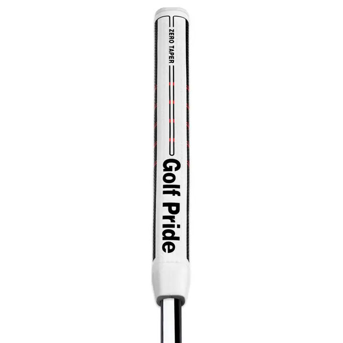 GolfPride GolfPride Zero Taper Medium Putter Grip 58R - Negro Rojo Blanco