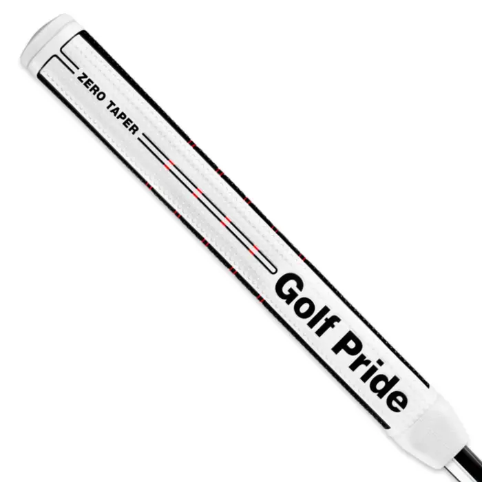 GolfPride GolfPride Zero Taper Large Putter Grip 58R - Negro Rojo Blanco