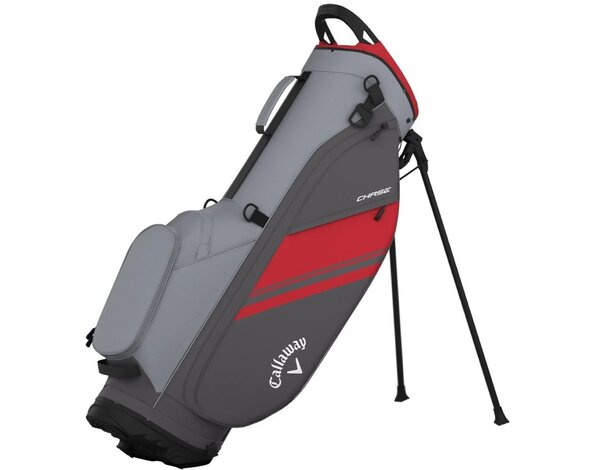 Callaway Callaway Chase 4 Stand Bag 2026 - Steel Charcoal Red