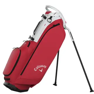 Callaway Callaway Fairway C Bolsa de golf trípode - Rojo Blanco