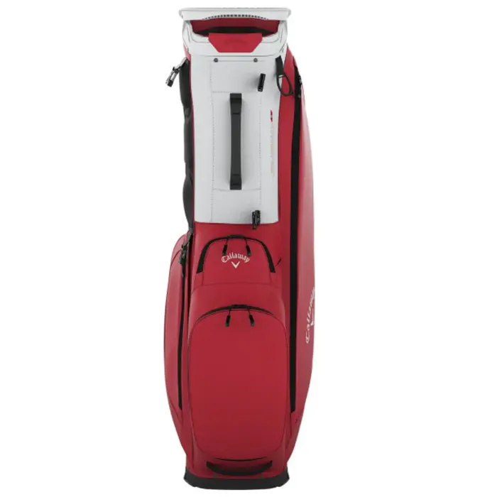 Callaway Callaway Fairway C Bolsa de golf trípode - Rojo Blanco