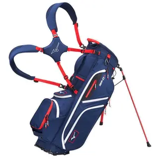 Mizuno Mizuno BR-DX Bolsa de golf trípode - Azul Rojo