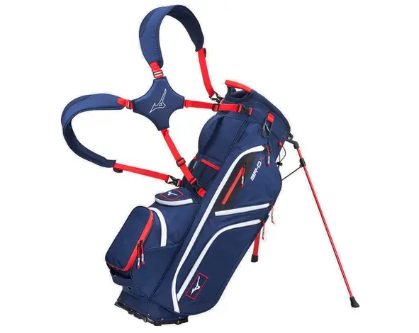 Mizuno Mizuno BR-DX Stand Bag - Navy Red
