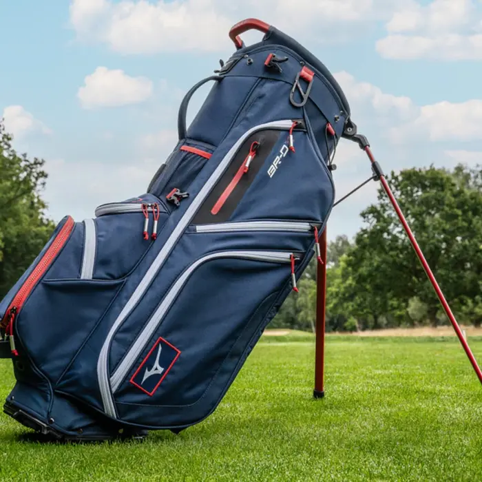 Mizuno Mizuno BR-DX Bolsa de golf trípode - Azul Rojo