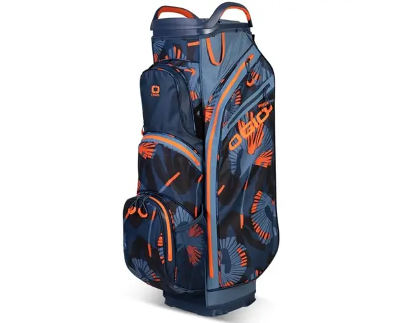 Ogio OGIO All Elements Silencer Waterproof Bolsa de golf carro 2026 - Azul Naranja