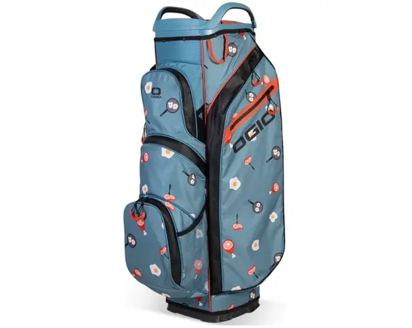 Ogio OGIO All Elements Silencer Waterproof Bolsa de golf carro 2026 - Azul Naranja