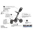 FastFold FastFold 360 Carro de golf - Negro